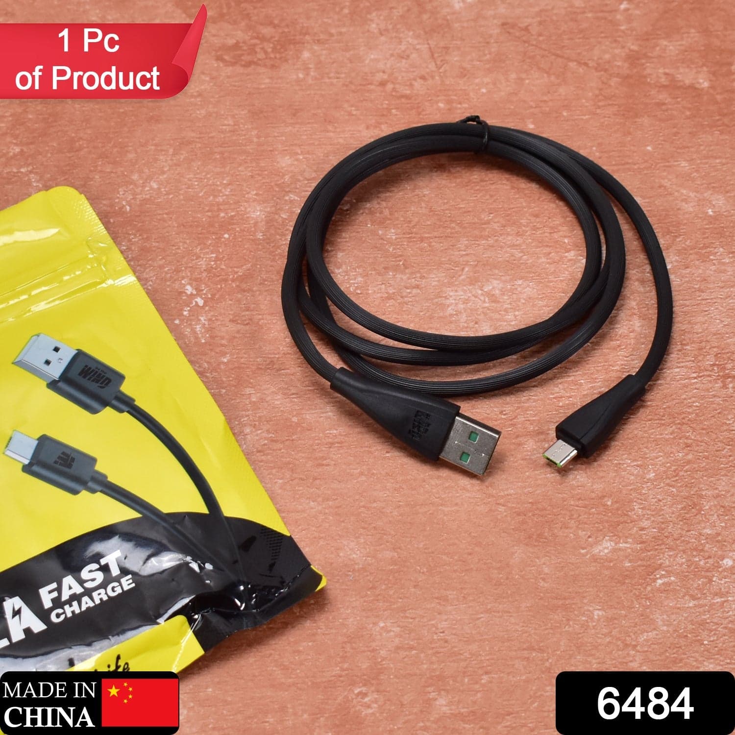 Fast Charging for android & Data Transfer Extra Tough Long Micro Cable for All Compatible Smartphone and Tablets ID-6484 thumbnail 2