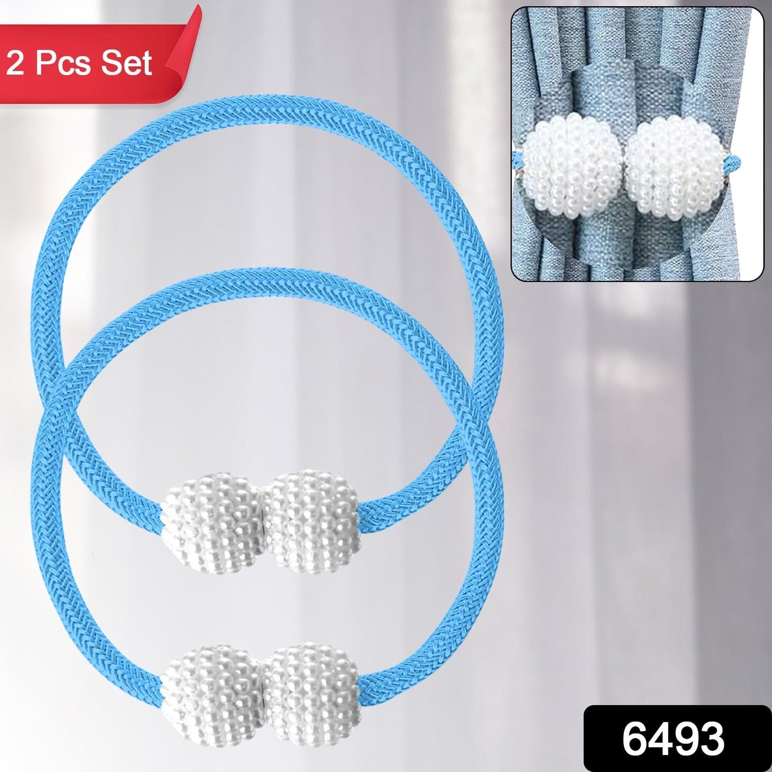 Polyester and Magnet Curtain (2 Pc) thumbnail 2