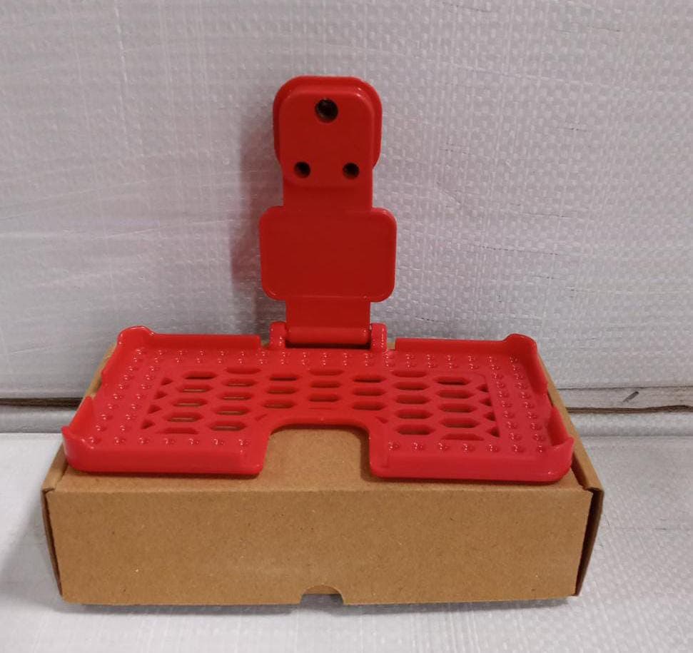 Multi-Purpose Wall Holder Stand for Mobile Charging (Red) thumbnail 8