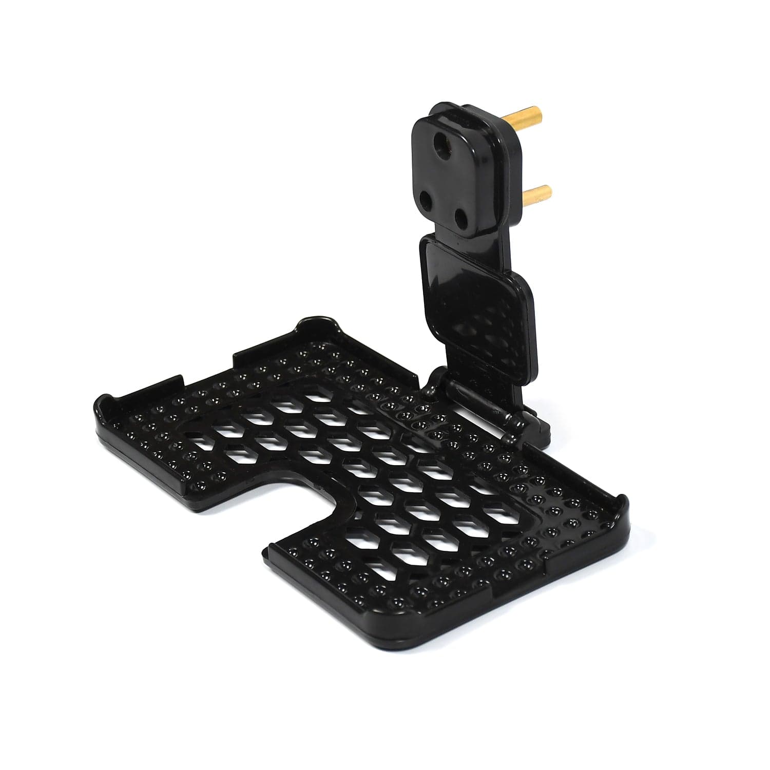 Multi-Purpose Wall Holder Stand for Charging Mobile (Black) thumbnail 1