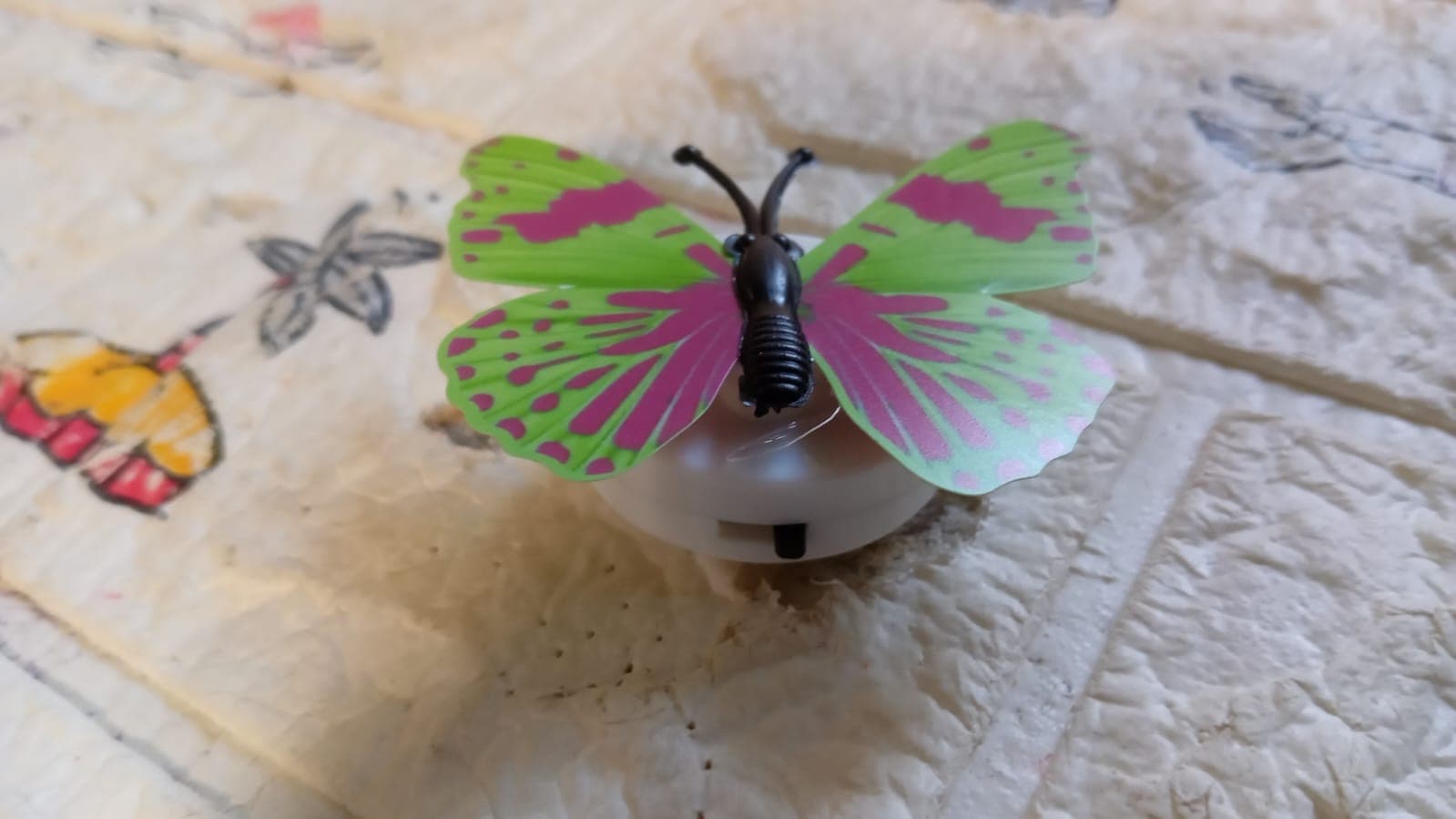Butterfly 3D Night Lamp Comes With 3D Illusion Design Suitable For Drawing Room thumbnail 12