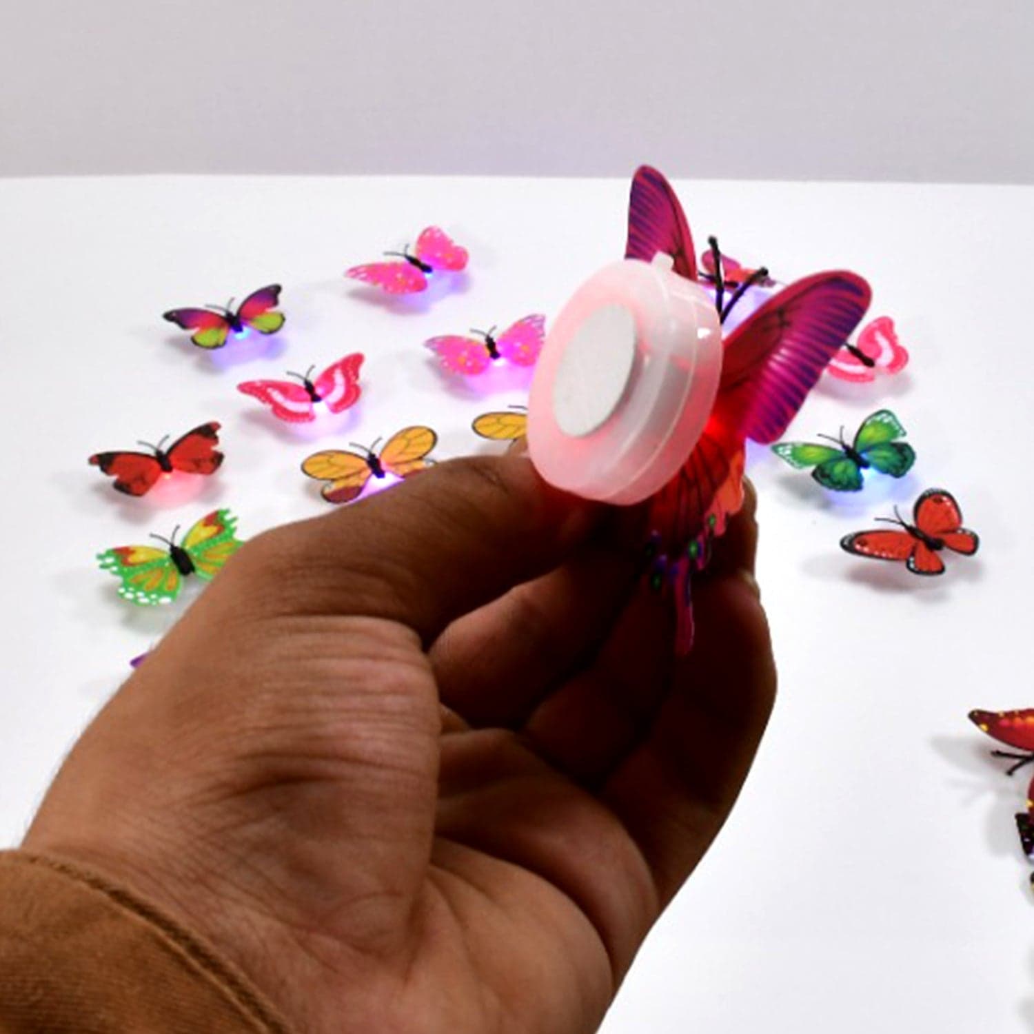 Butterfly 3D Night Lamp Comes With 3D Illusion Design Suitable For Drawing Room thumbnail 6