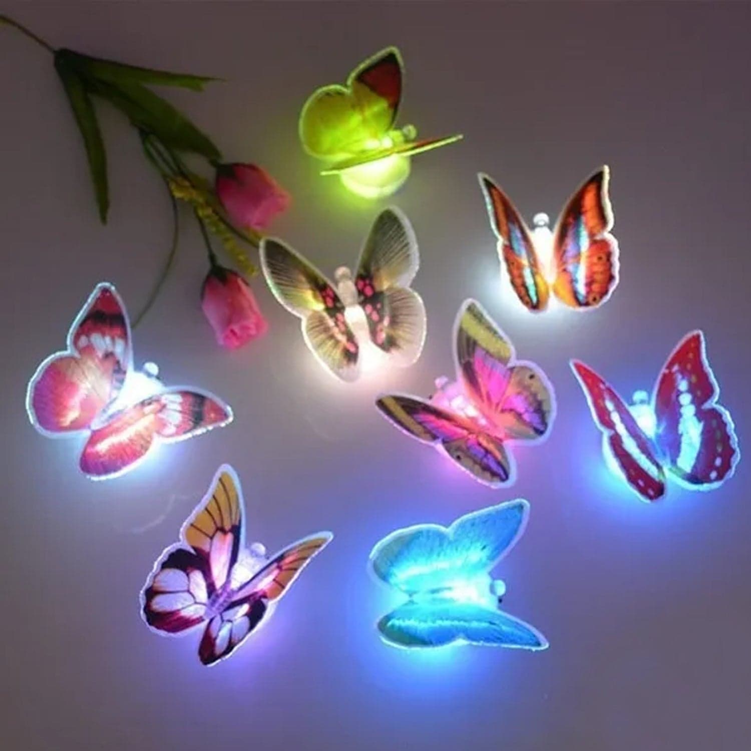 Butterfly 3D Night Lamp Comes With 3D Illusion Design Suitable For Drawing Room thumbnail 8