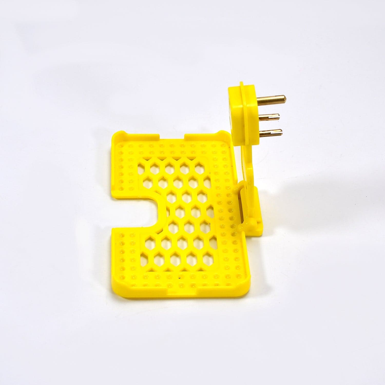 Multi-Purpose Yellow Wall Holder Stand for Mobile Charging thumbnail 4