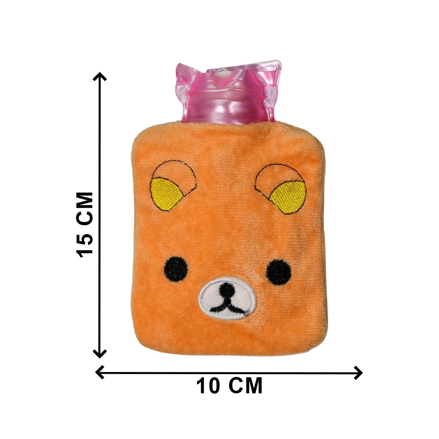 Warm Hug from a Panda: Orange Panda Hot Water Bag for Pain Relief thumbnail 7