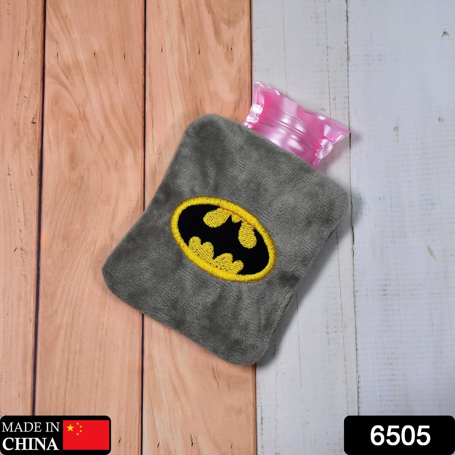 Batman Small Hot Water Bag With Cover For Pain Relief thumbnail 2
