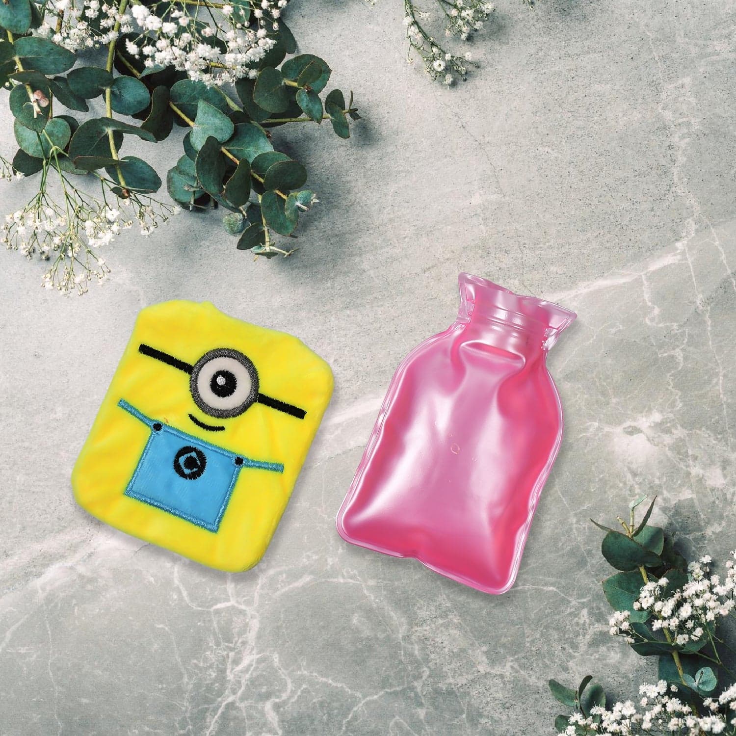 Minions Small Hot Water Bag of Pain Relief for Neck, Shoulder, Hands & Feet (1 Pc) thumbnail 6