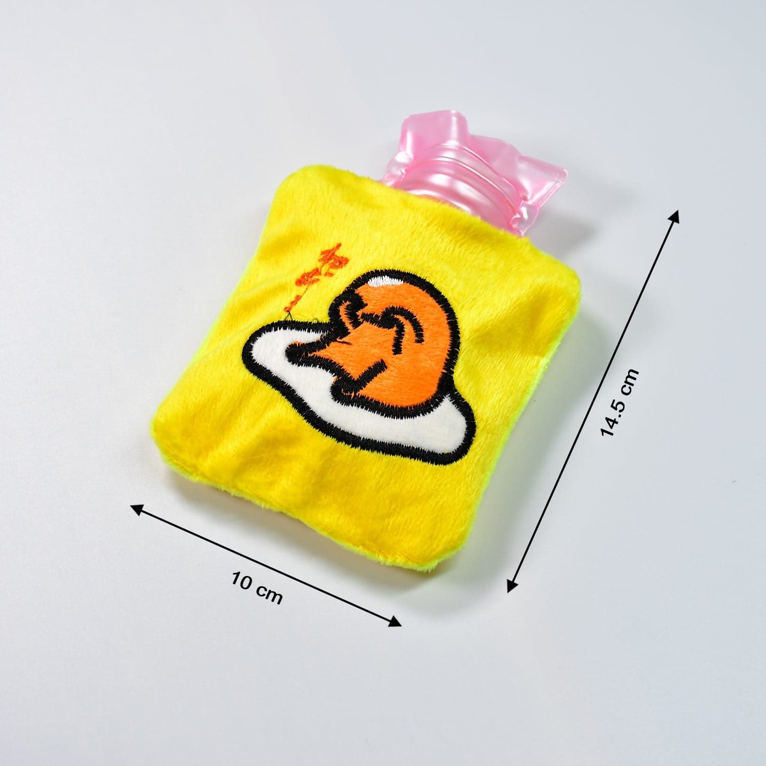 Yellow Duck Head Hot Water Bag for Pain Relief & Warmth (Cover, Small) thumbnail 5