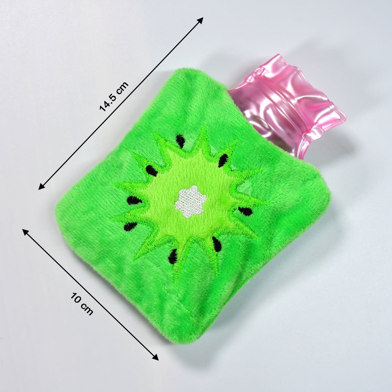Green Sun Compact Hot Water Bag With Cover Of Pain Relief Warmer For Neck thumbnail 6