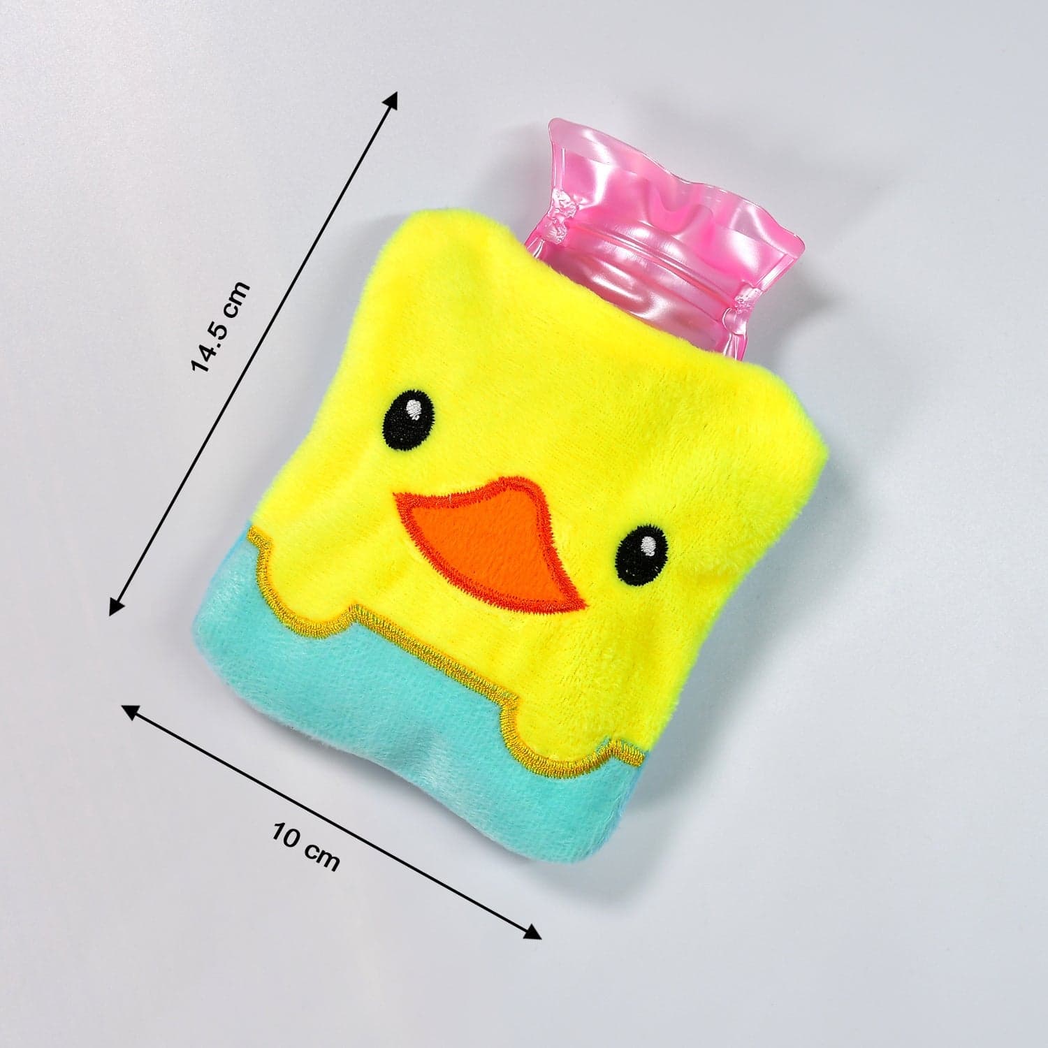 Yellow Duck design small Hot Water Bag with Cover for Pain Relief thumbnail 7
