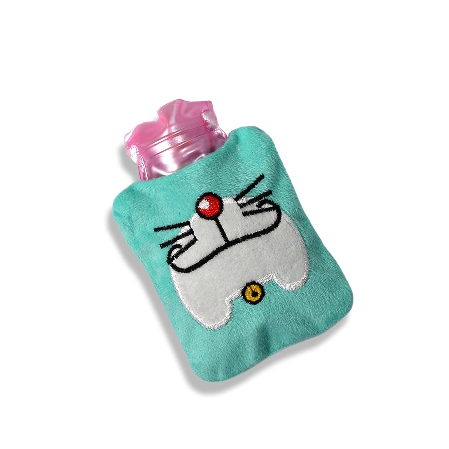 Doremon Cartoon Small Hot Water Bag with Cover for Pain Relief thumbnail 8