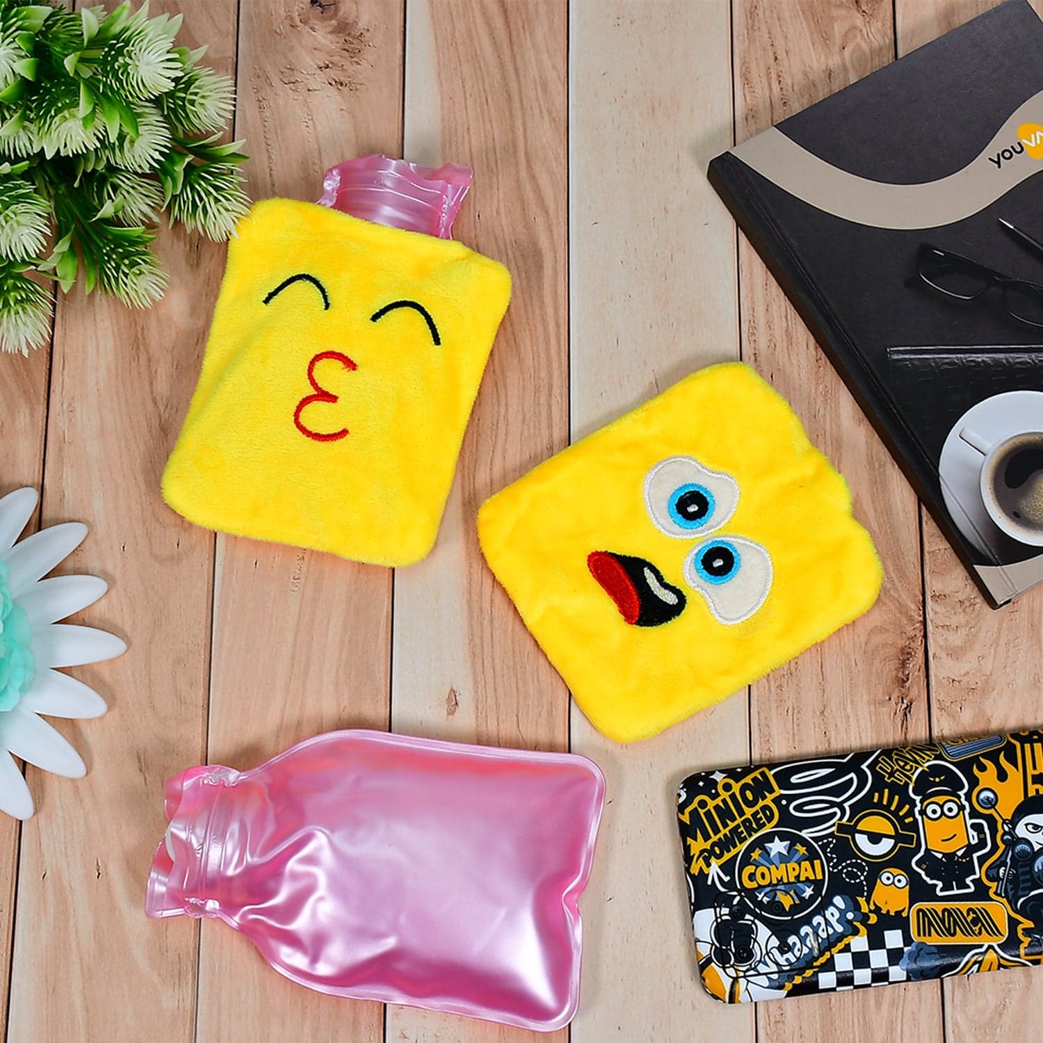 Fun Emoji Relief (1 Pc): Mini Hot Water Bag for Aches & Pains thumbnail 6