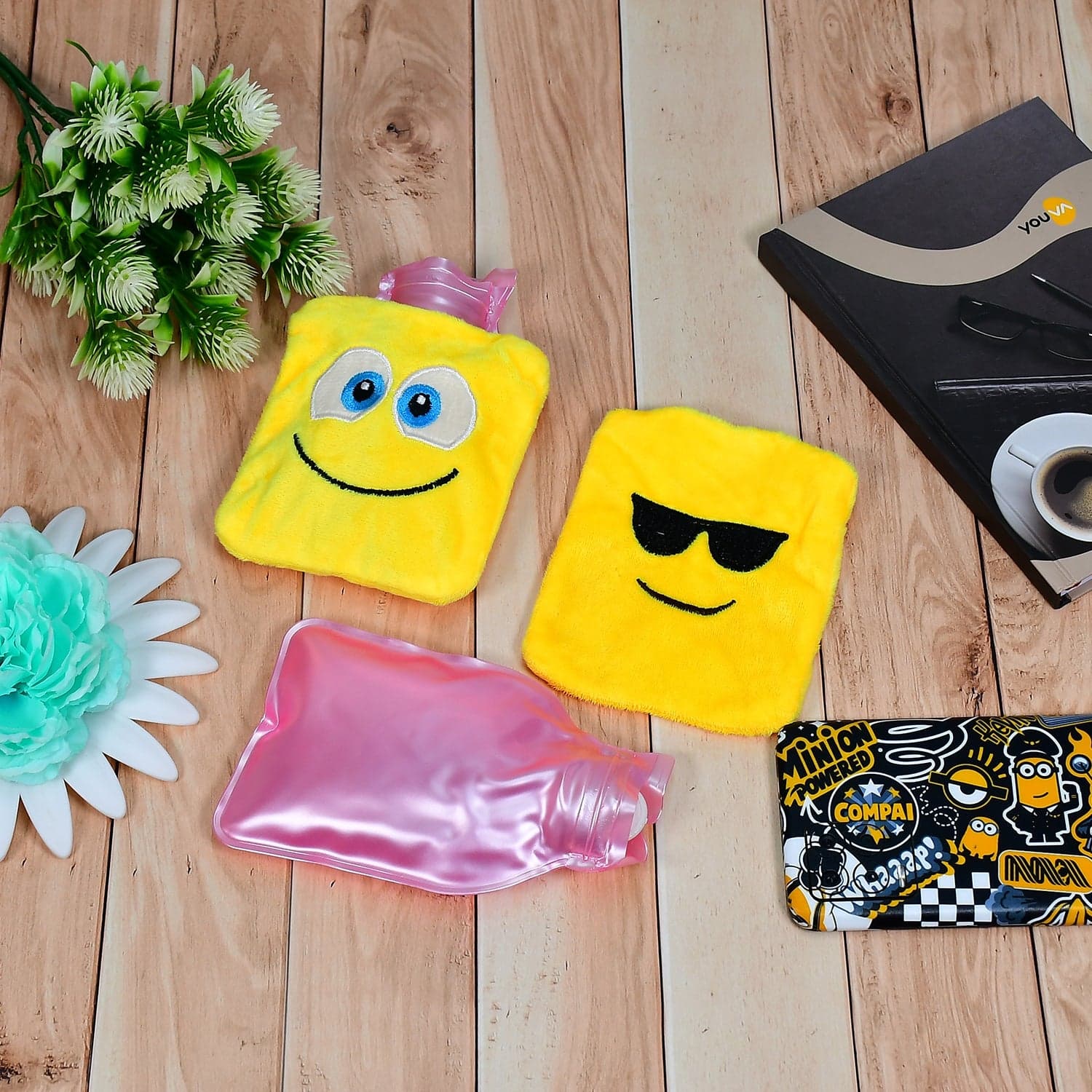 Fun Emoji Relief (1 Pc): Mini Hot Water Bag for Aches & Pains thumbnail 7