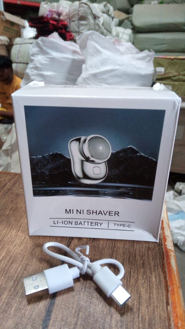 Mini Electric Shaver Portable | Pocket Fashion | Rechargeable | Wireless Beard thumbnail 8