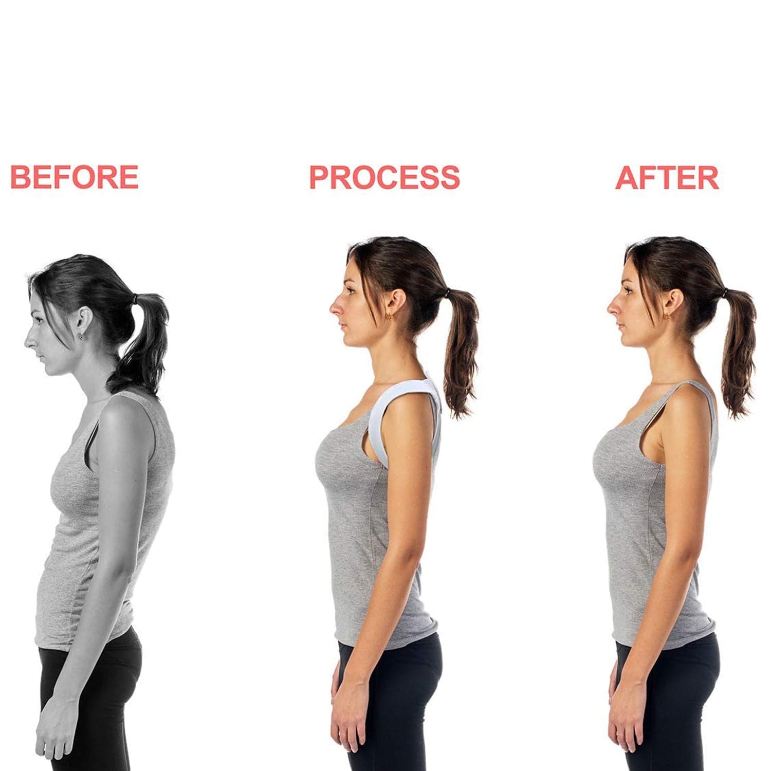 Back & Shoulder Posture Corrector of Adult/Child Support Belt & Brace thumbnail 6