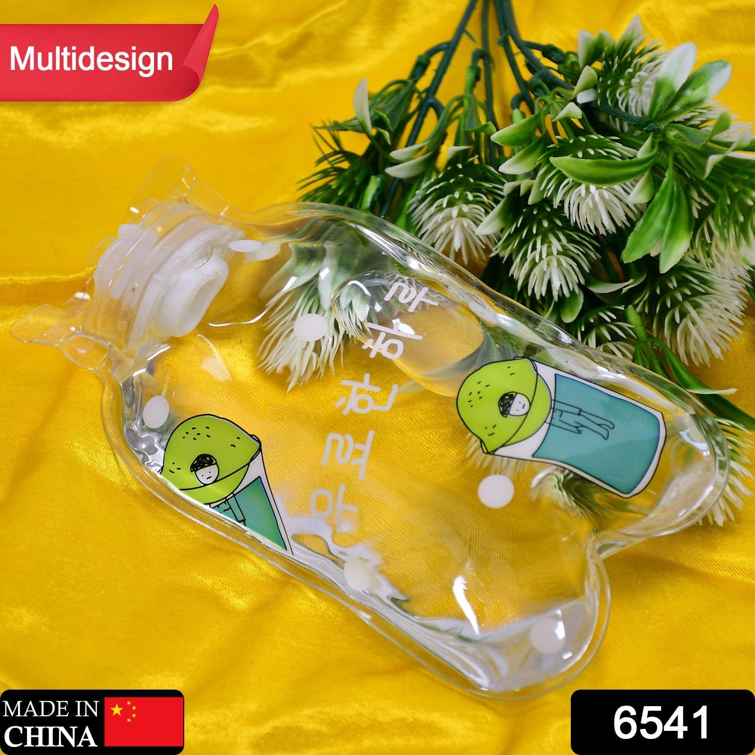 Transparent Multi-Design Small Hot Water Bag with Cover of Pain Relief & Warmer thumbnail 2