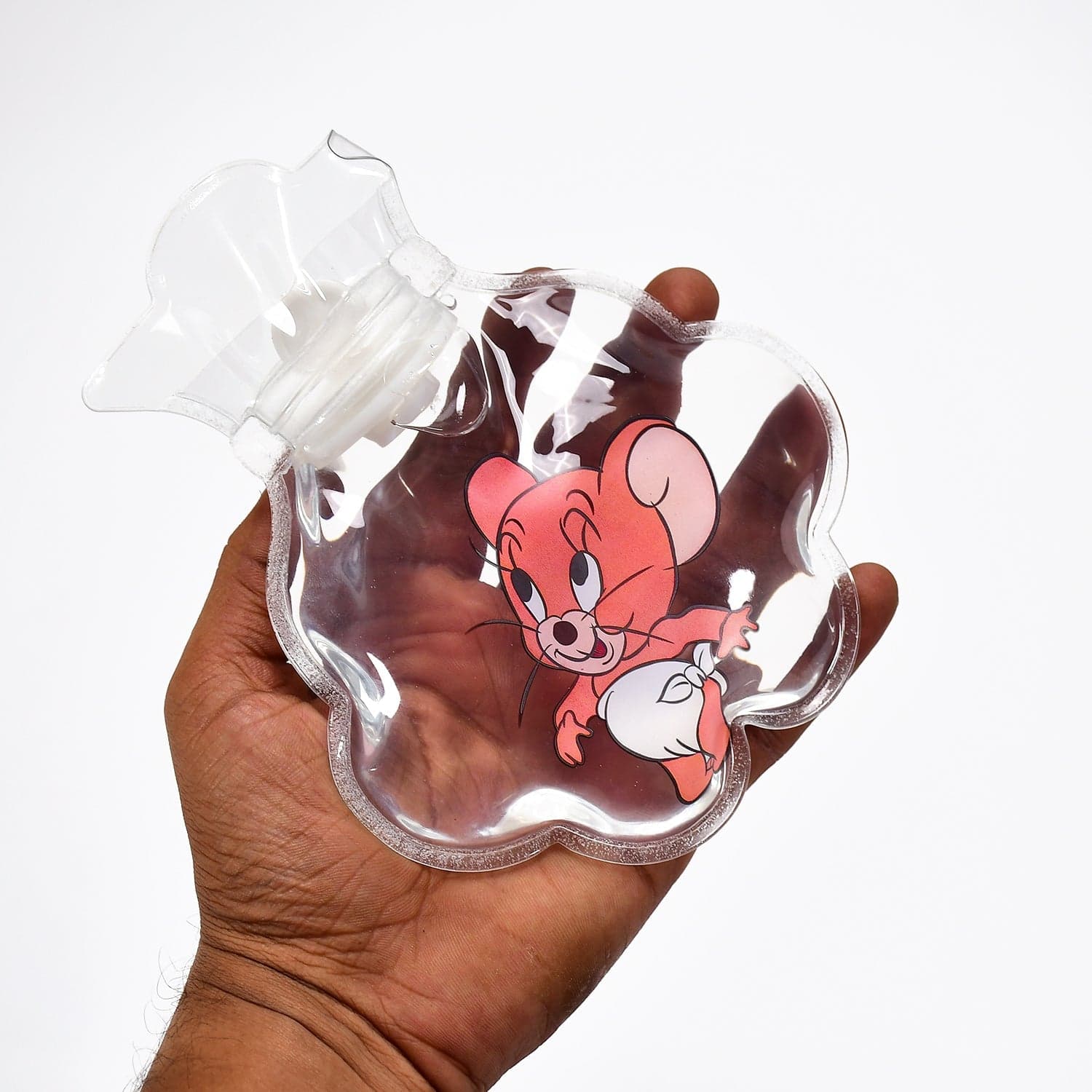 Transparent Multi-Design Hot Water Bag with Cover for Pain Relief thumbnail 7