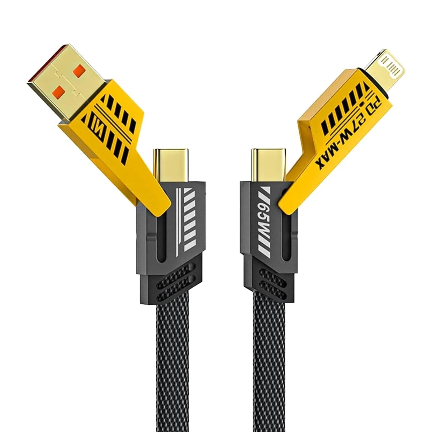 4 in 1 Charging Cable 65W Cable (1 Pc / 1 Mtr.) thumbnail 5