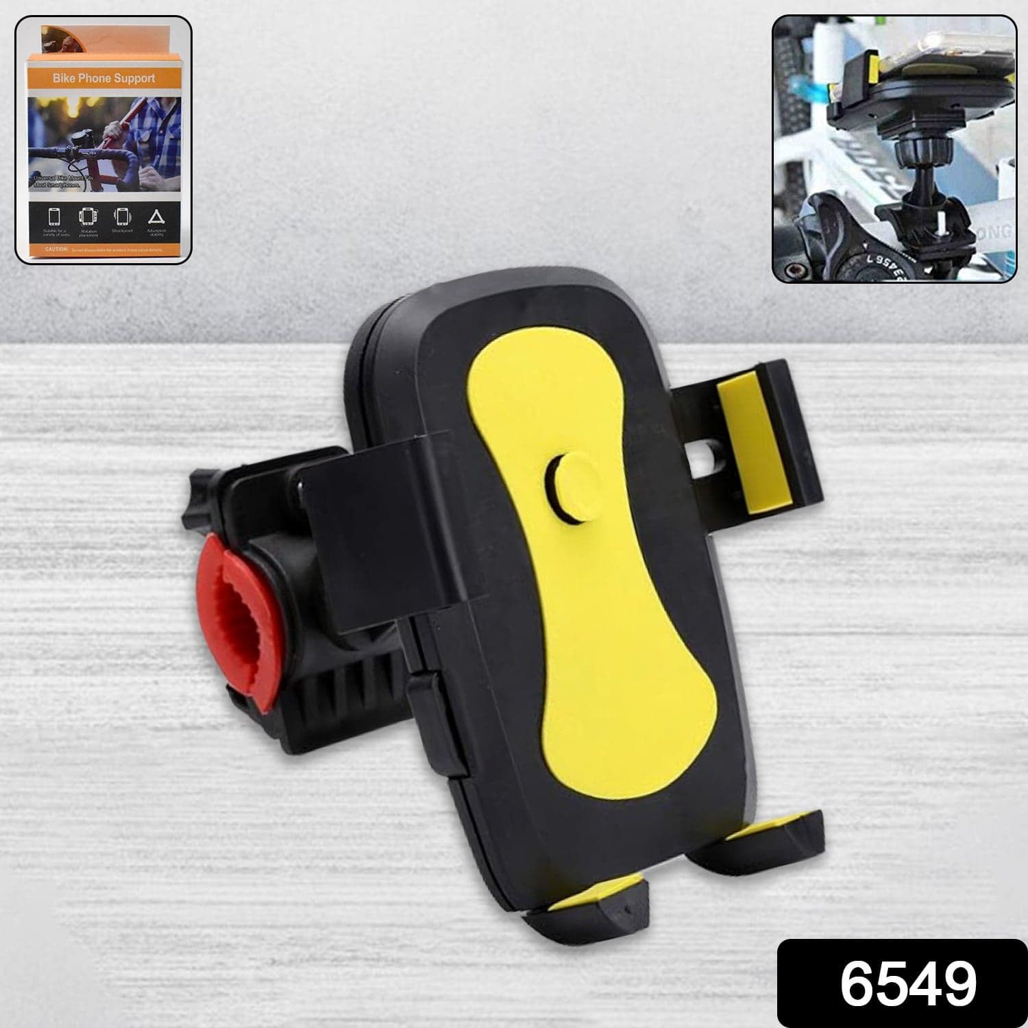 Motorcycle Phone Mount Bicycle Phone Holder Motorcycle Handlebar Phone Holder thumbnail 2