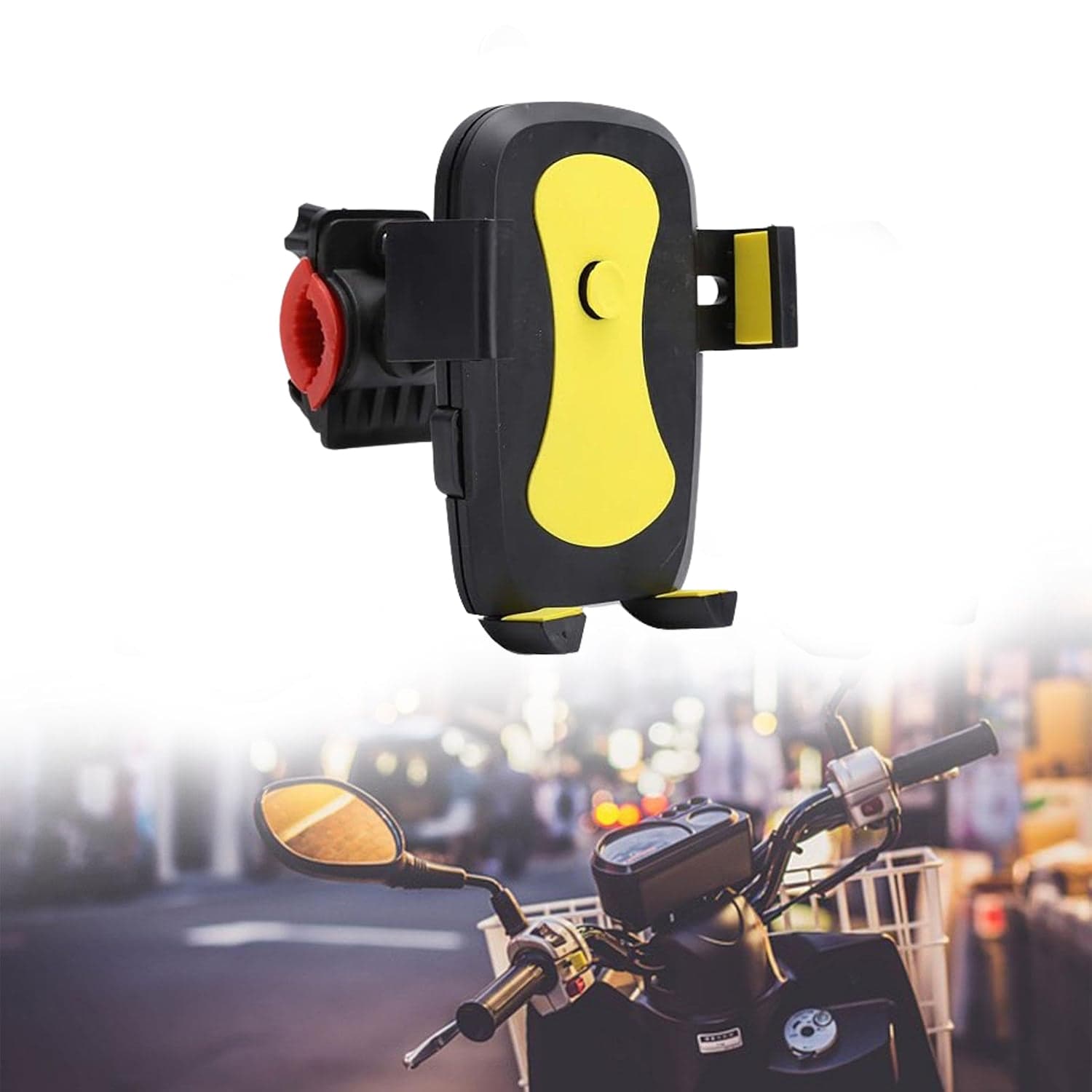 Motorcycle Phone Mount Bicycle Phone Holder Motorcycle Handlebar Phone Holder thumbnail 3