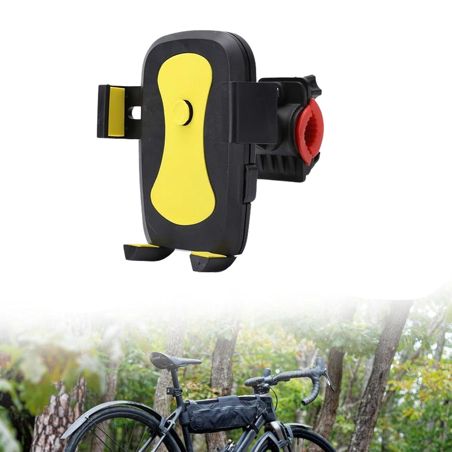 Motorcycle Phone Mount Bicycle Phone Holder Motorcycle Handlebar Phone Holder thumbnail 4