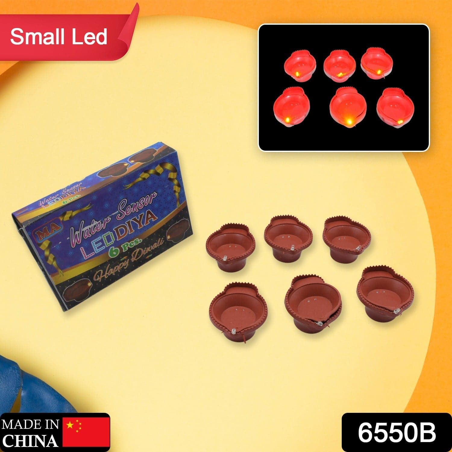 Water Sensor Diyas for Diwali Decoration thumbnail 2