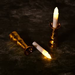 2Pcs Led Candle Light Candles Flameless Lamp Indoor Window Decoration Wedding Party Decor Light