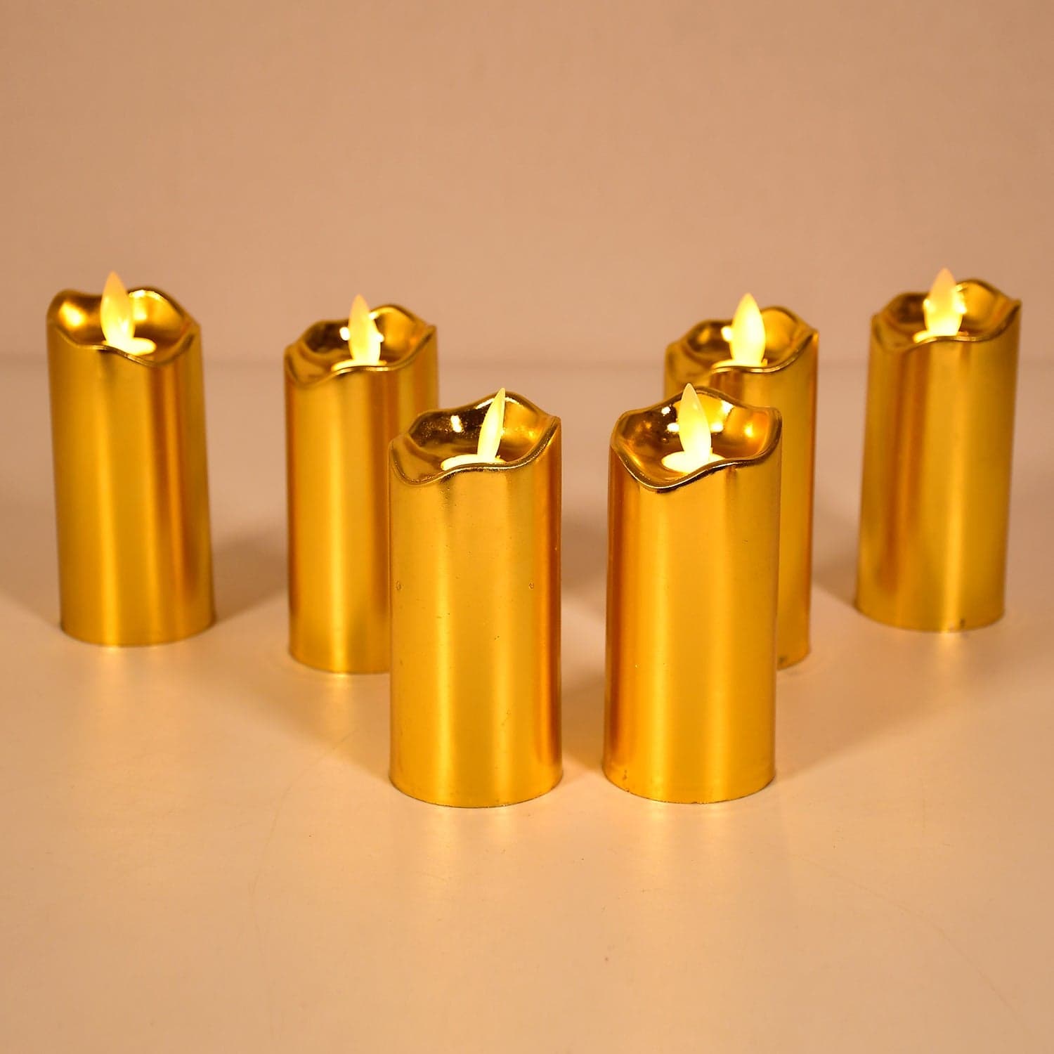 Big Swinging Candle 12pcs For Wedding Decoration And Birthday Party, Diwali thumbnail 3