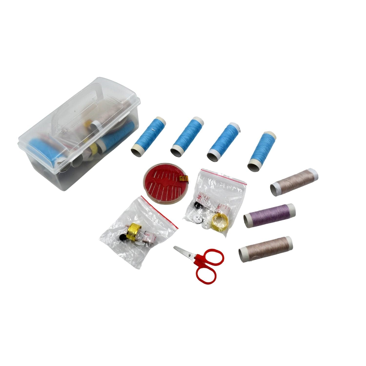 Portable Travel Sewing Kits Box, Sewing Tool Box For Home And Wedding Sewing Kit Essential Sewing Tools thumbnail 4