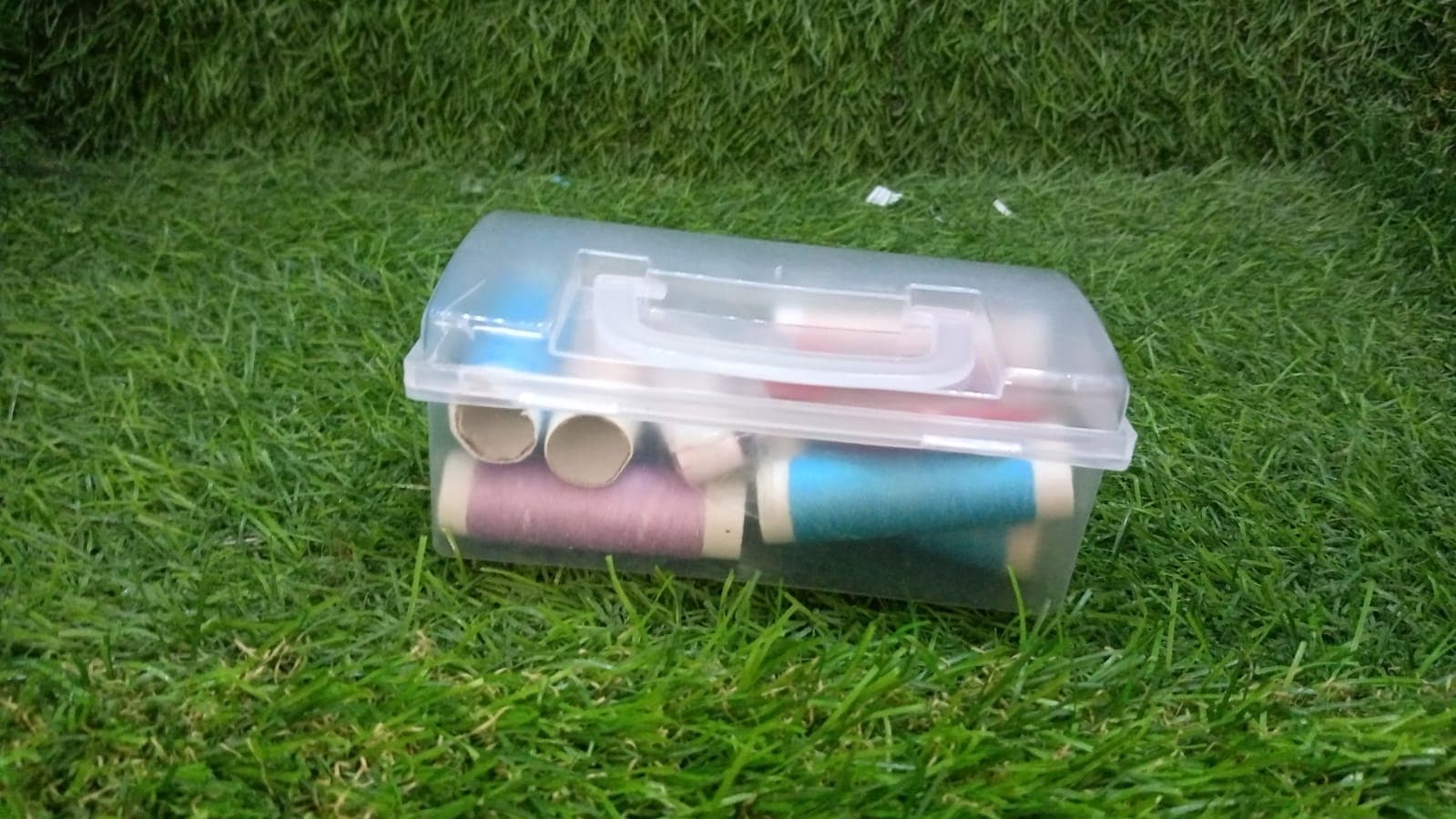 Portable Travel Sewing Kits Box, Sewing Tool Box For Home And Wedding Sewing Kit Essential Sewing Tools thumbnail 6