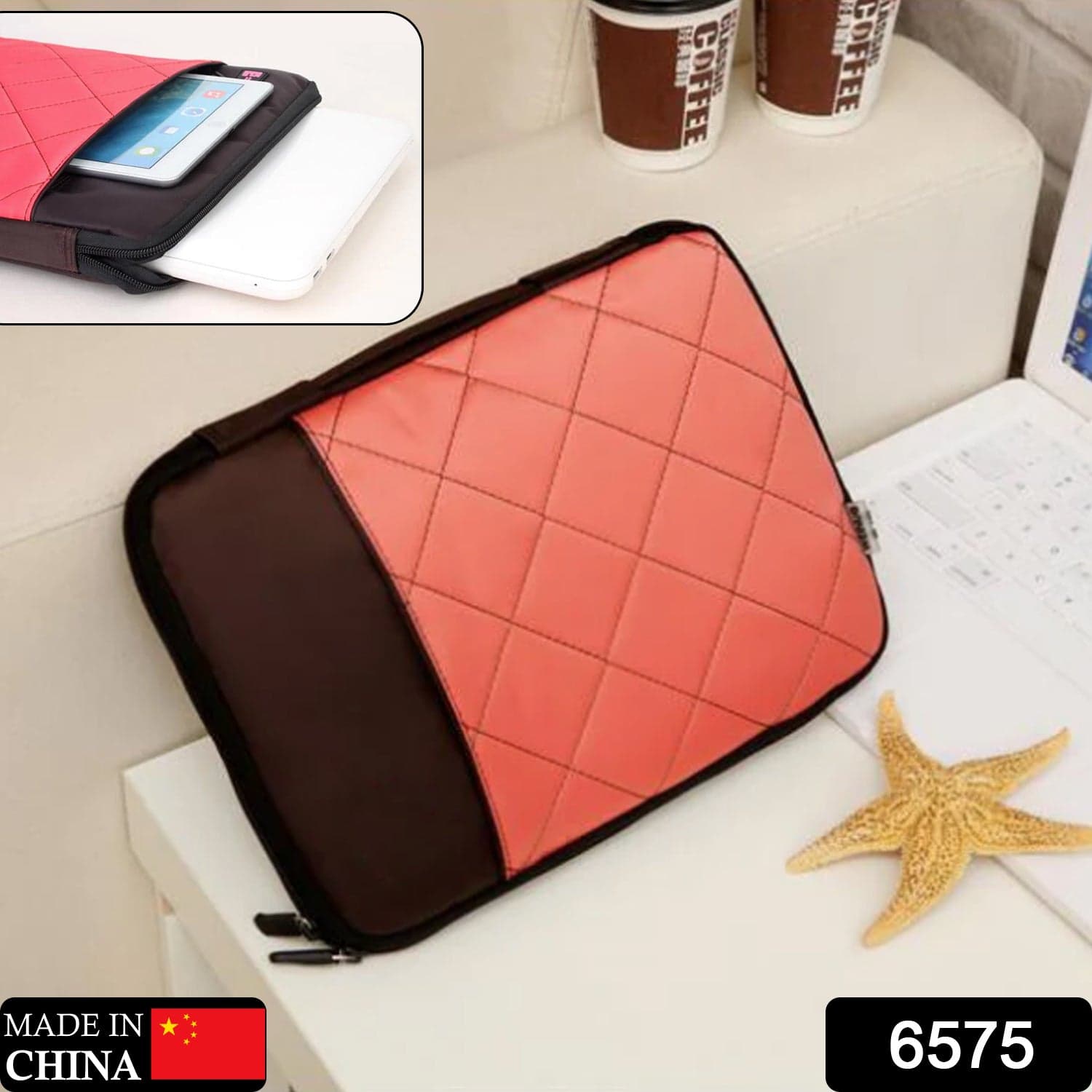 Laptop Case Cover Bag, Laptop Sleeve 14.5 Inch Case, Water Repellent Polyester Neoprene Case With Accessory Pocket, &Amp; Other Laptops, Notebooks thumbnail 2