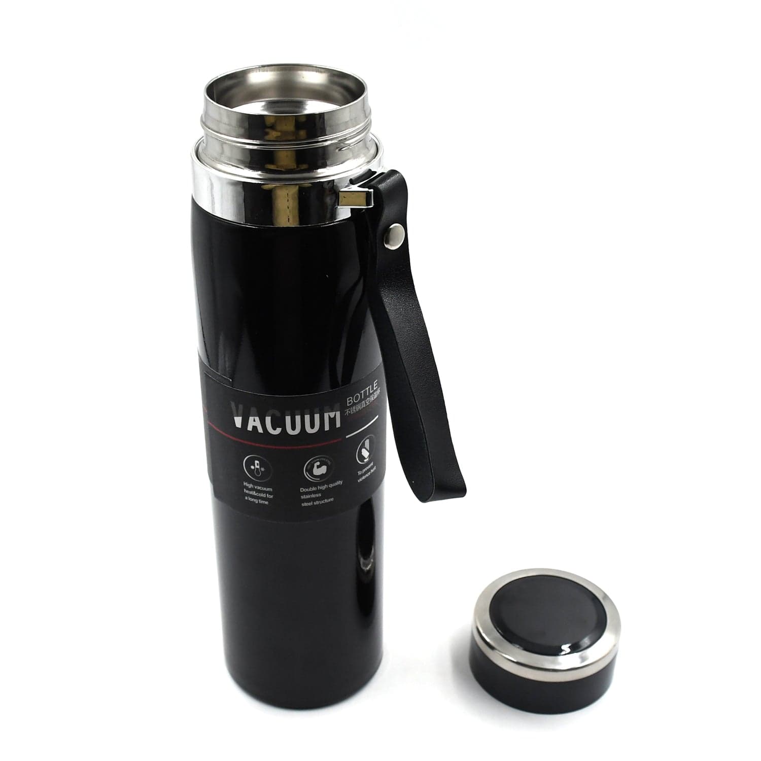 Double Stainless Steel Wall Flask Vacuum Insulated Water Bottle thumbnail 4