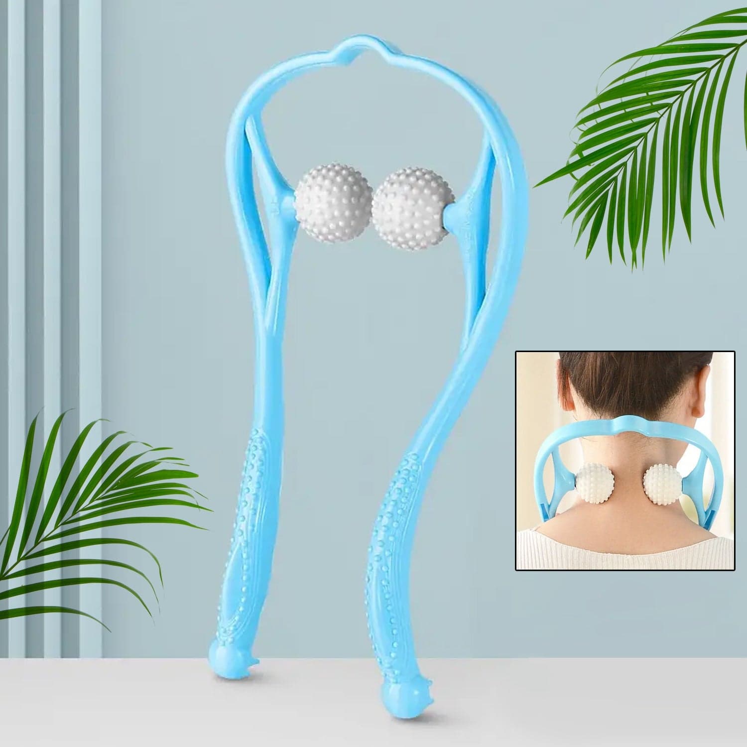 Portable Neck & Shoulder Massager for Back & Waist Relief thumbnail 1