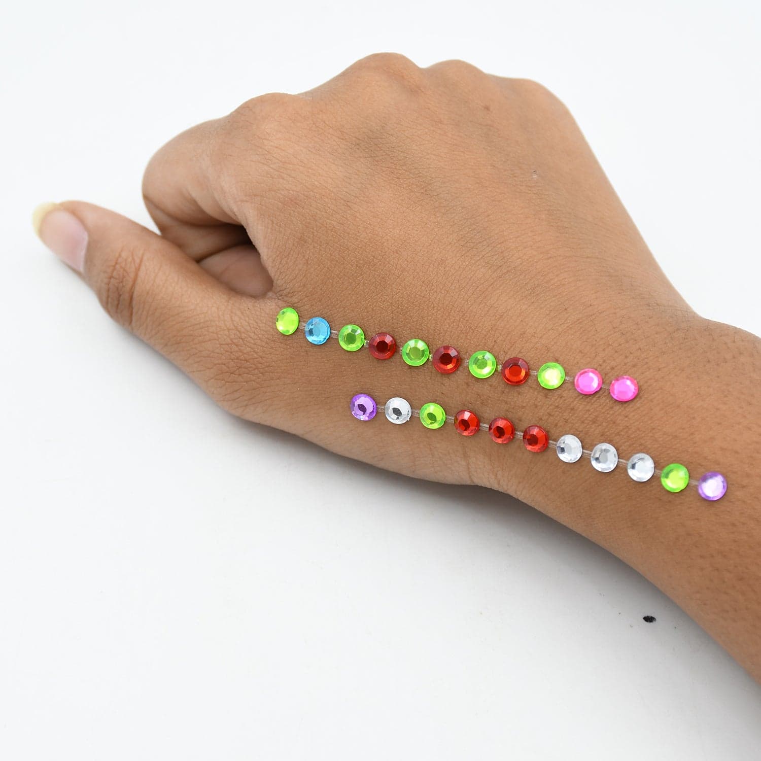 Self Adhesive Multi Size Shaped Shining Stones Crystals Stickers For Art & Craft thumbnail 5