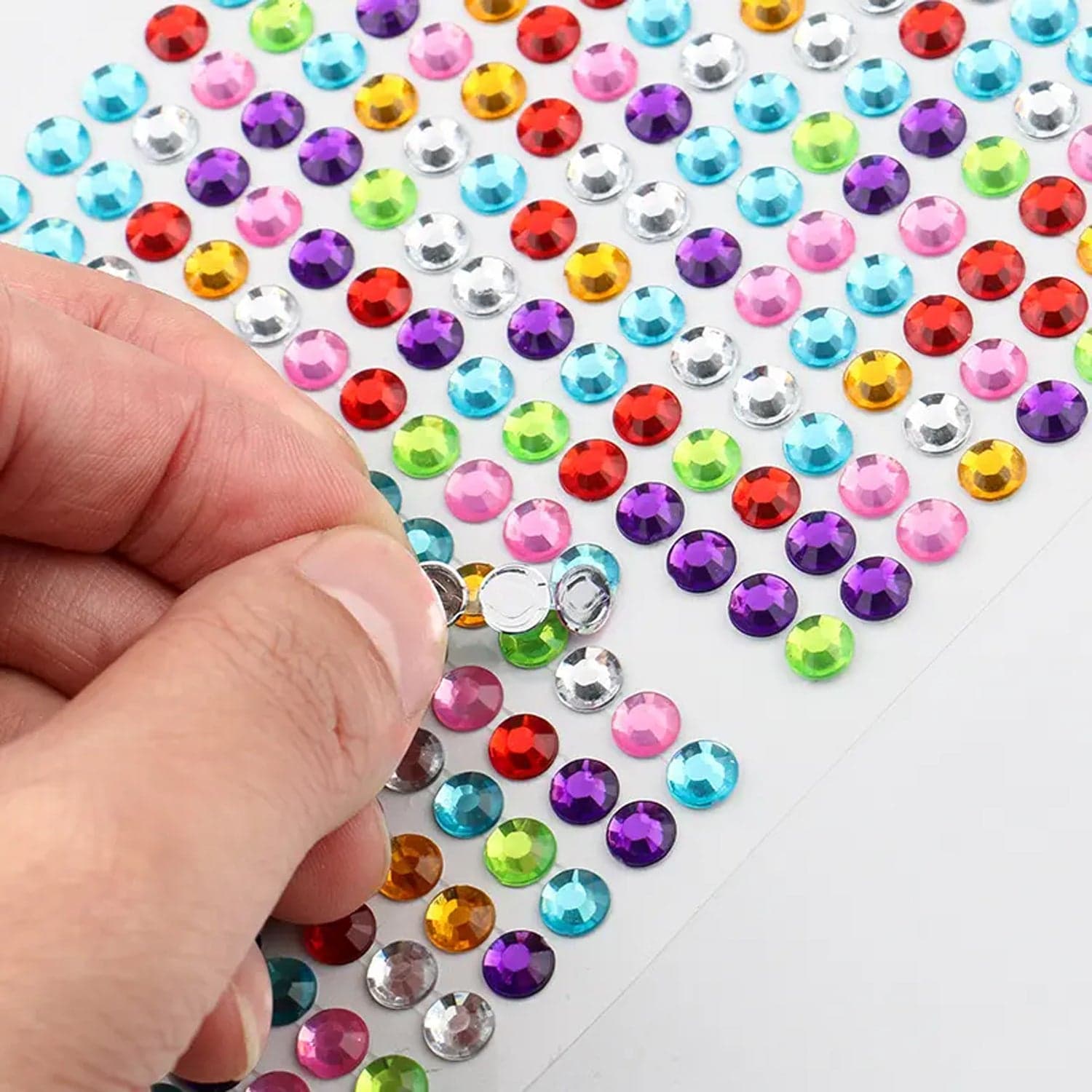 Self Adhesive Multi Size Shaped Shining Stones thumbnail 3