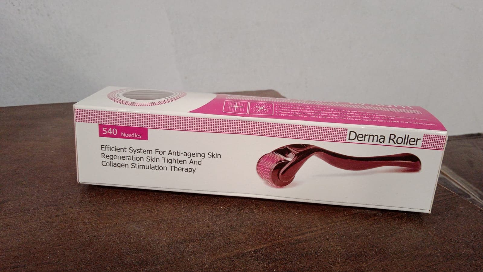 Derma Roller Anti Ageing and Facial Scrubs & Polishes Scar Removal Hair Regrowth (0.75mm) thumbnail 11