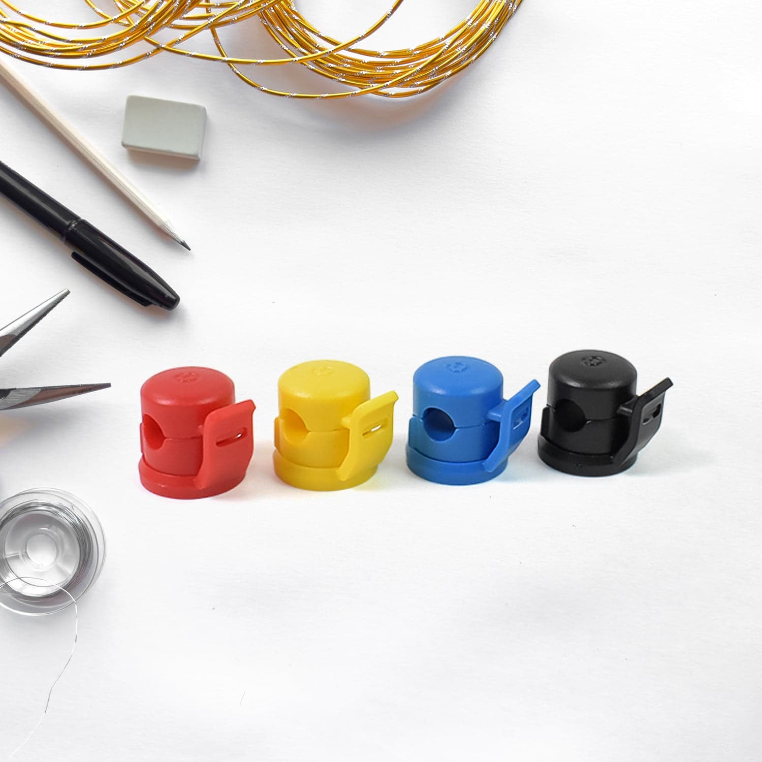 Cable Holder, Adhesive Cable Organizer for Cable Management (4 Pcs Set) thumbnail 3