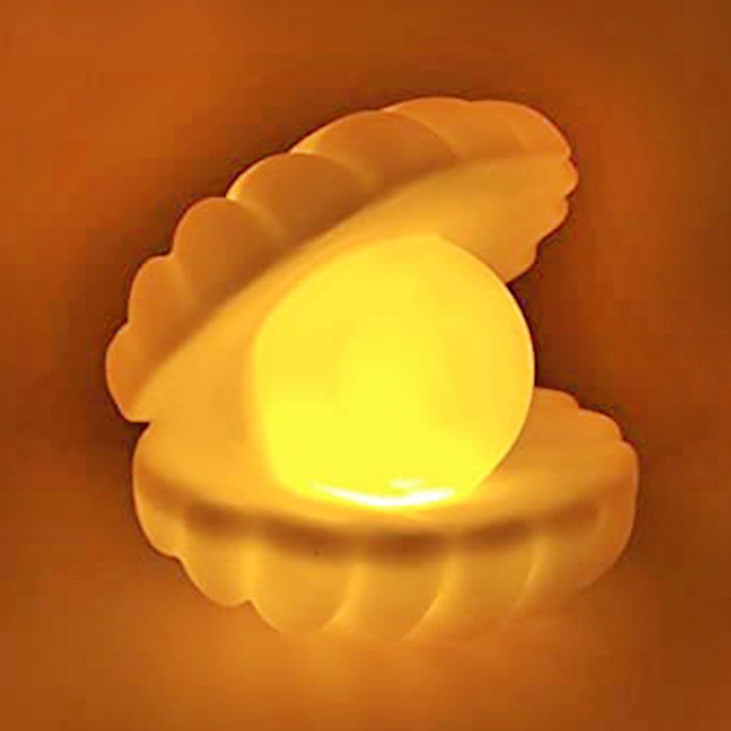 Pearl Shell Night Lamp Decorate Desk Lights For Bedroom & Home thumbnail 1