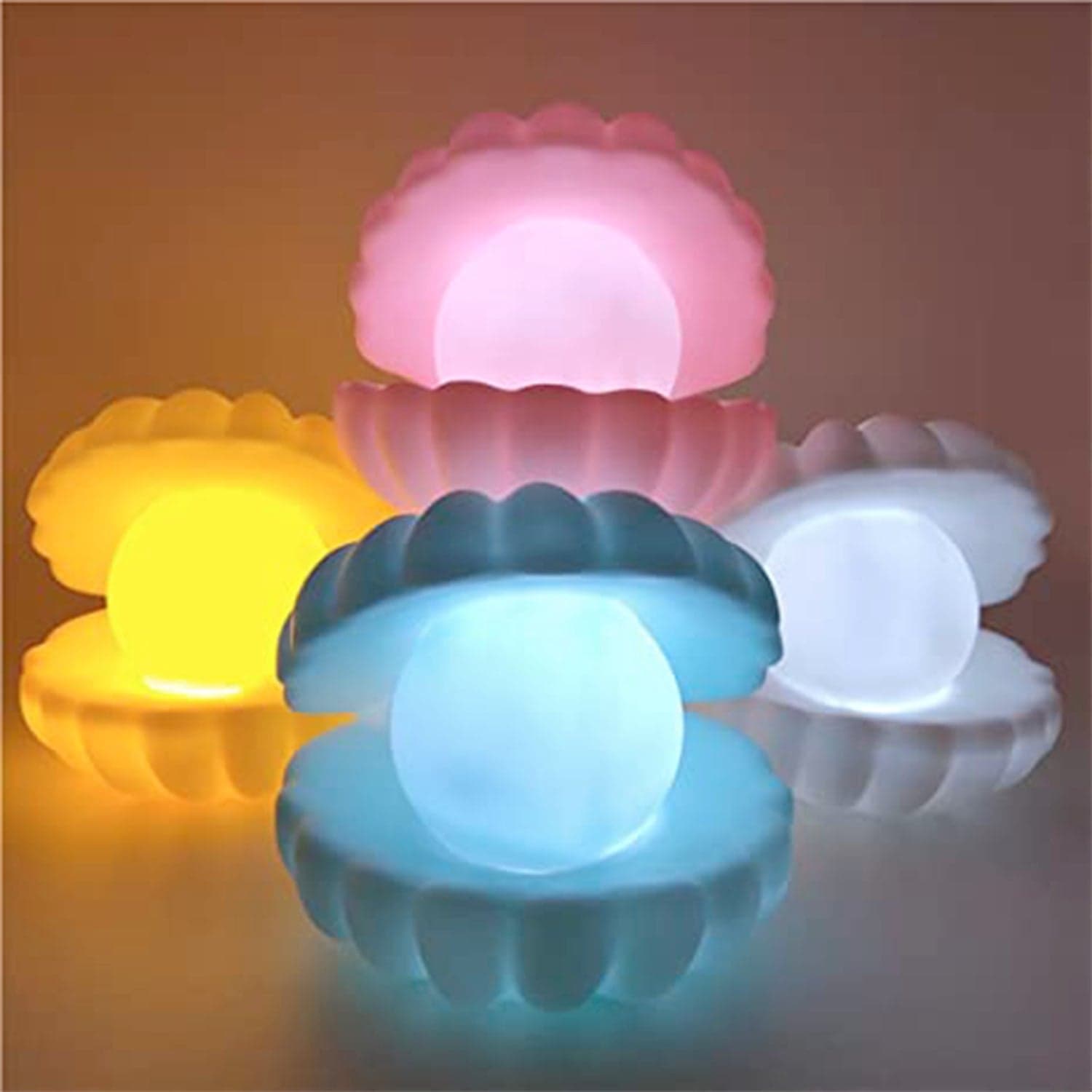 Pearl Shell Night Lamp Decorate Desk Lights For Bedroom & Home thumbnail 9