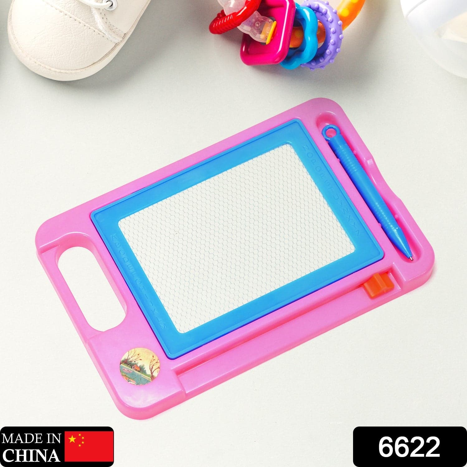 Magnetic Slate & Magnetic Pen Writing Slate Toy thumbnail 2