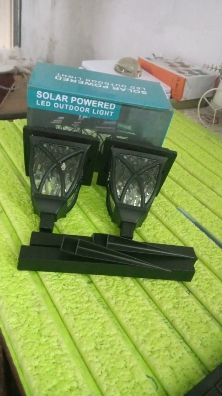 Solar Garden Lights LED Outdoor Stake Spotlight Fixture for Garden Light (Pack of 2pc ) thumbnail 9