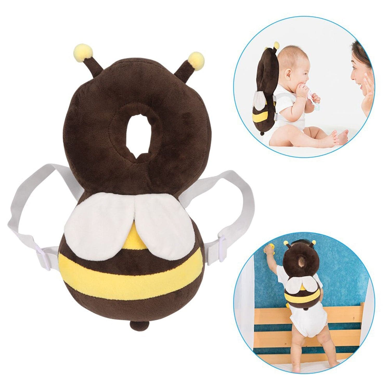 SMALL BABY HEAD PROTECTOR BABY TODDLERS HEAD SAFETY PAD ( Multi Design) thumbnail 5