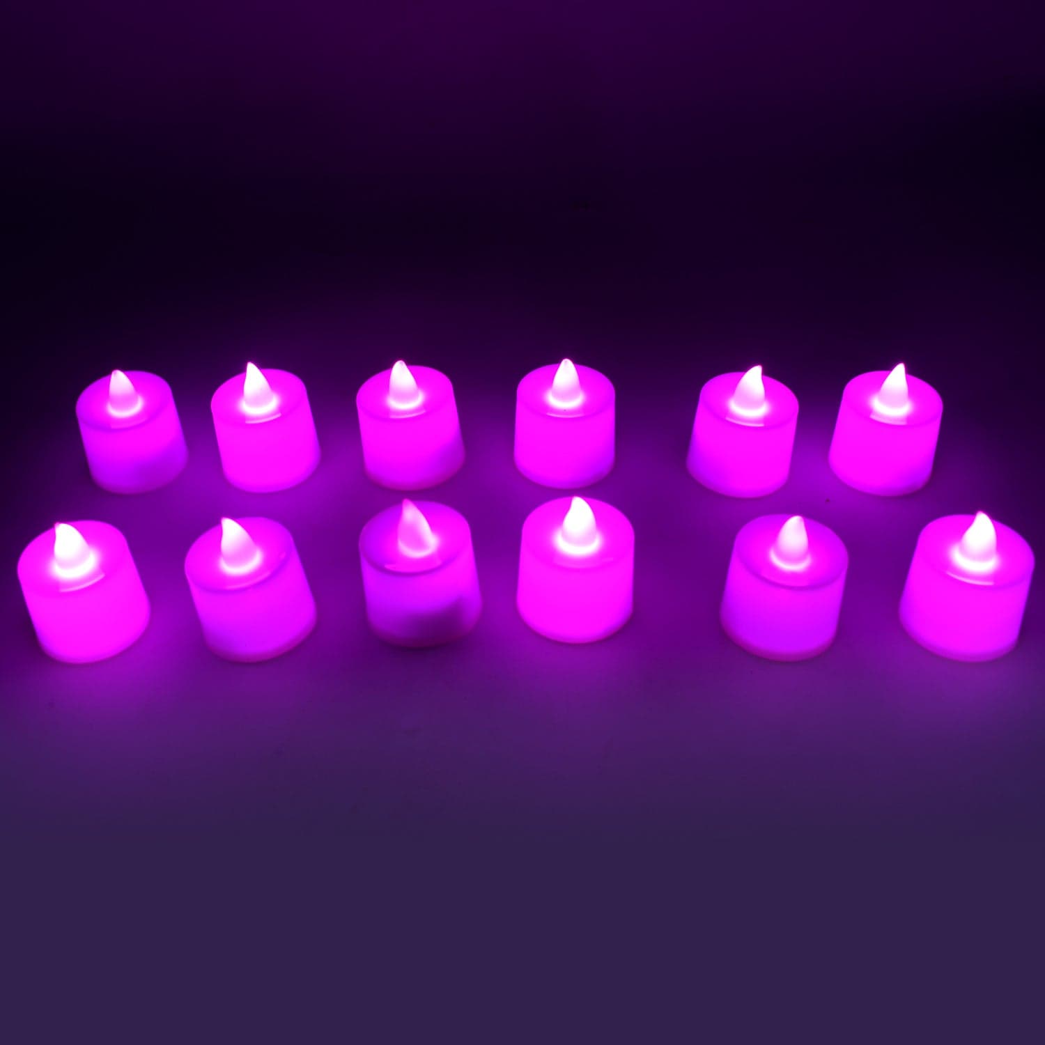 Pink Flameless Led Tealights ID-6632a thumbnail 3