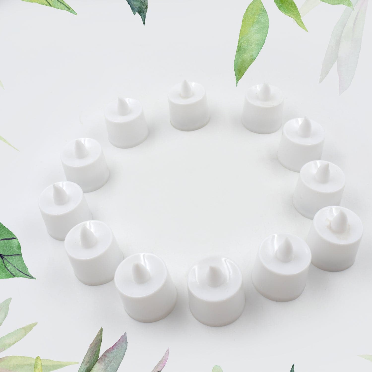 Pink Flameless Led Tealights ID-6632a thumbnail 5