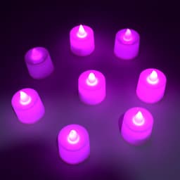 Pink Flameless Led Tealights ID-6632b