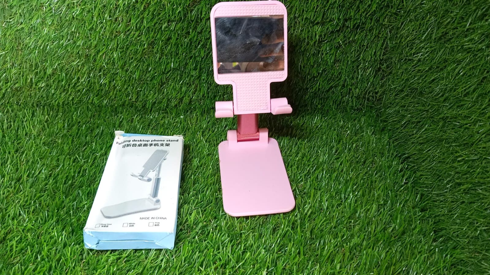 Stylish Desktop Cell Phone Stand Phone Holder full 3-Way Adjustable Phone Stand thumbnail 12