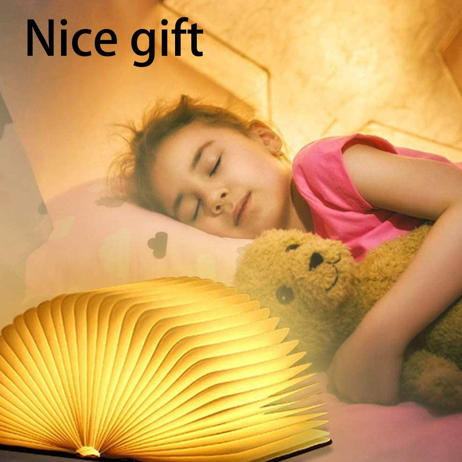 Piglet Shape Book Lamp Animal Led Book Lamp Christmas Gift Light RGB Colors Custom Gift Book Lamp thumbnail 6