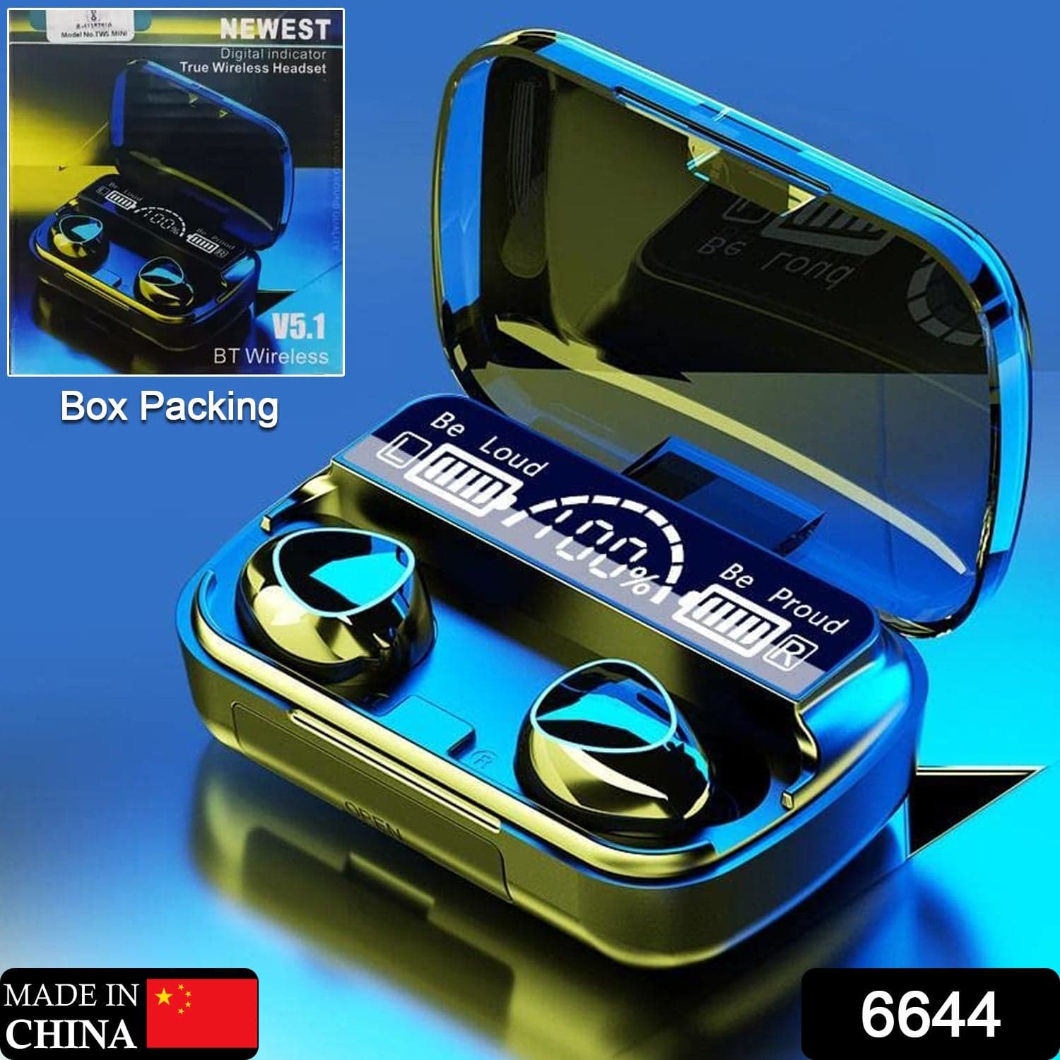 Wireless Bluetooth 5.0 In-Ear Earbuds of Mini Stereo with Mic thumbnail 2