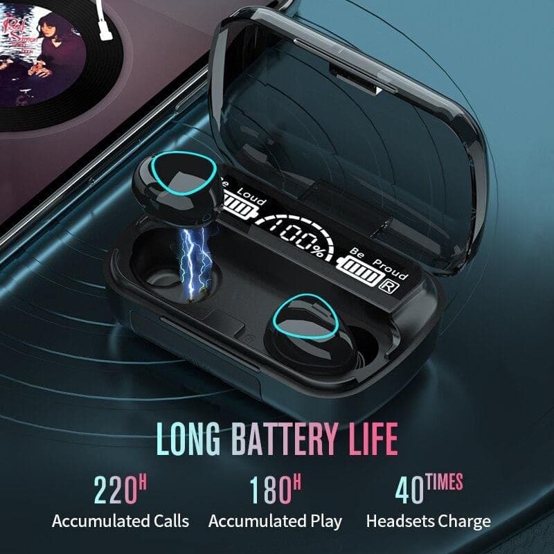 Wireless Bluetooth 5.0 In-Ear Earbuds of Mini Stereo with Mic thumbnail 8