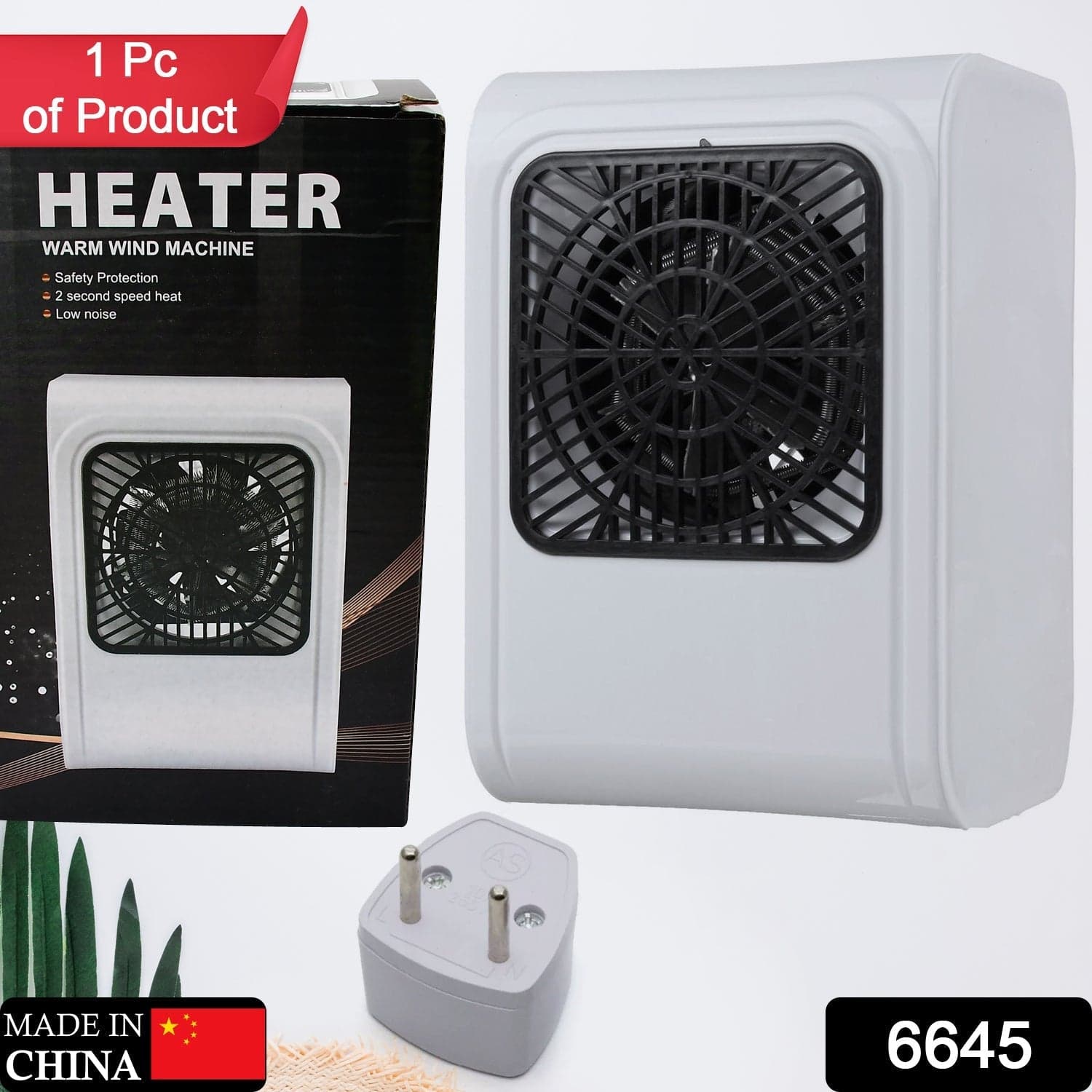 Warm Wind Room Heater 220V Heater For Office & Bedroom Use Heater thumbnail 2